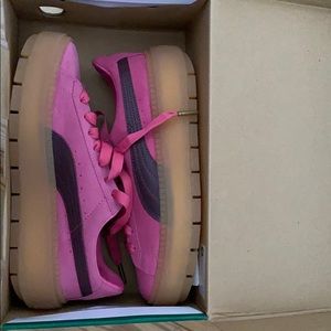Limited addition Rihanna Puma platform sneakers